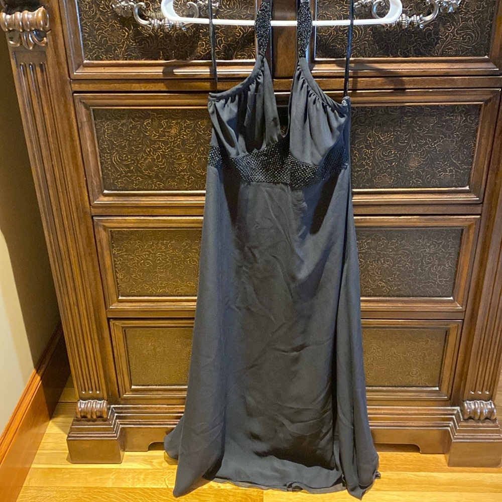 Black Halter dress